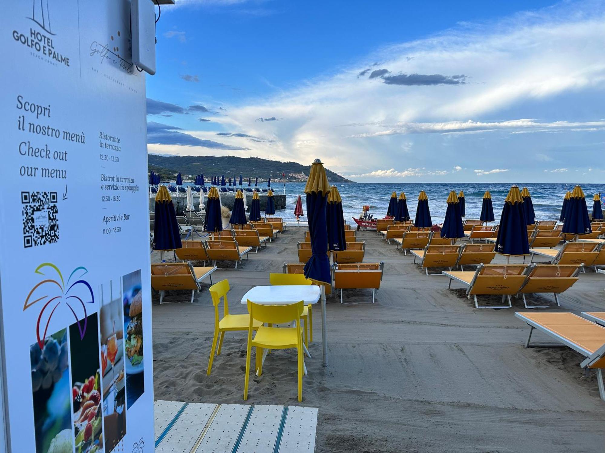 Hotel Golfo E Palme Diano Marina Eksteriør bilde